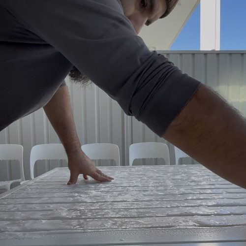Pressure washing outdoor furniture Sutherland Shire Sydney — CCS Property Maintenance